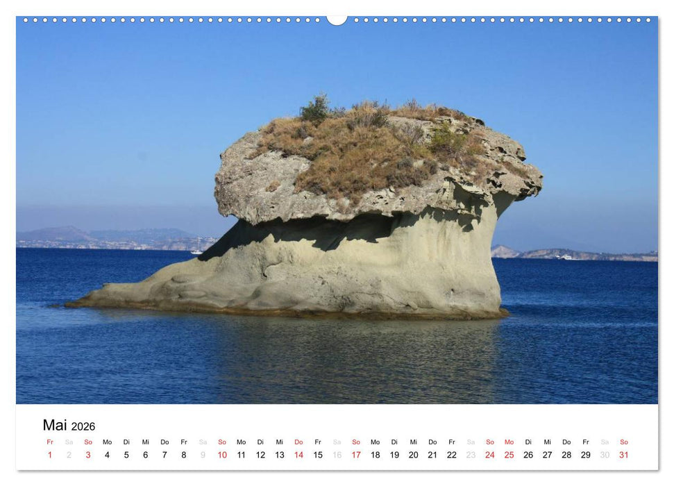 Ischia (CALVENDO Premium Wandkalender 2026)