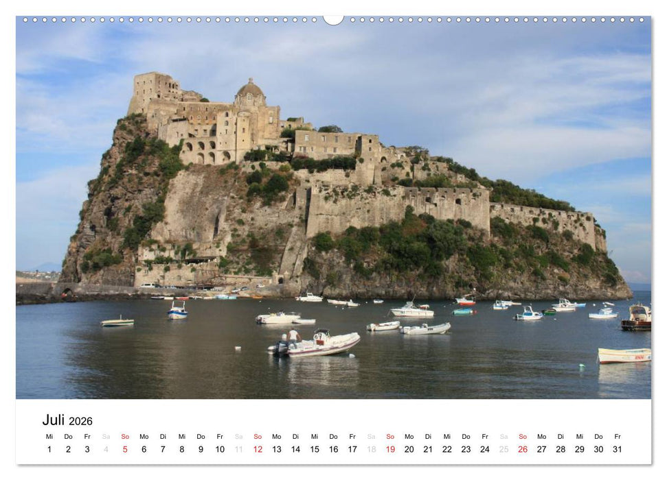 Ischia (CALVENDO Premium Wandkalender 2026)