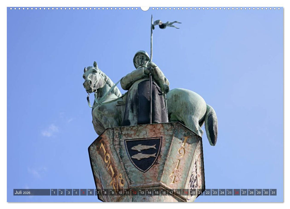 Bummel durch Forchheim (CALVENDO Premium Wandkalender 2026)