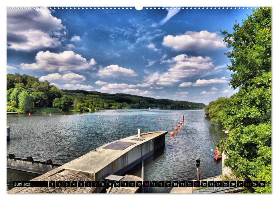 Bochum (CALVENDO Premium Wandkalender 2026)