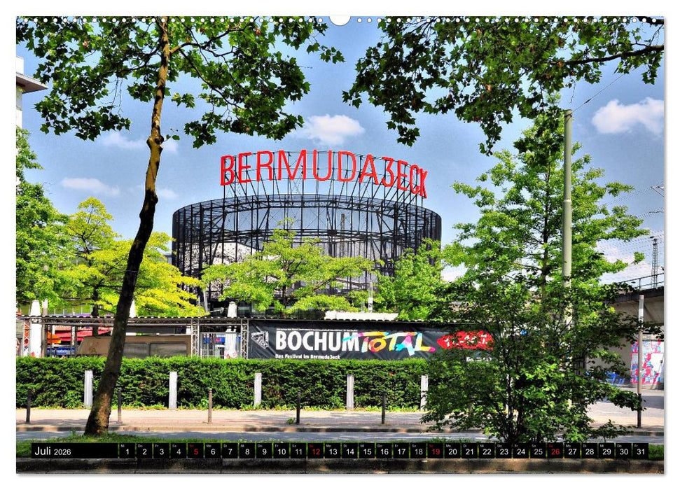 Bochum (CALVENDO Premium Wandkalender 2026)