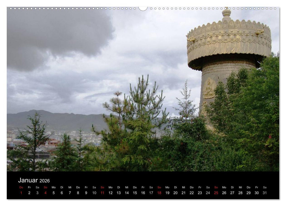 Impressionen aus China (CALVENDO Premium Wandkalender 2026)