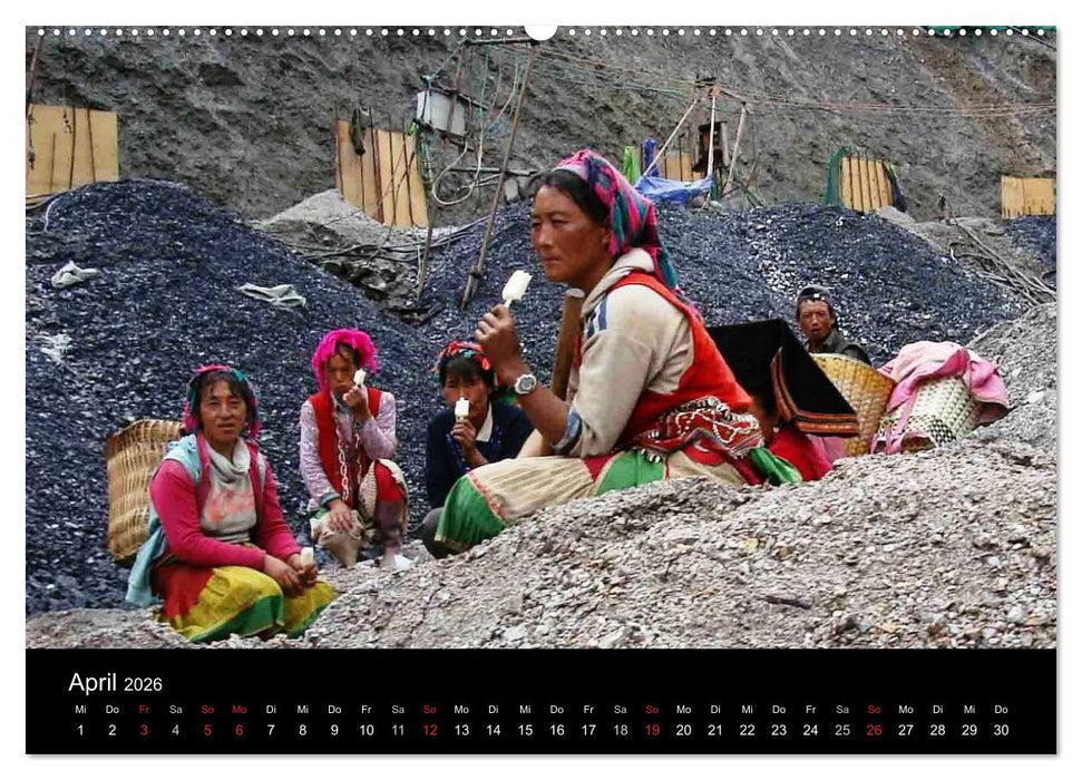 Impressionen aus China (CALVENDO Premium Wandkalender 2026)