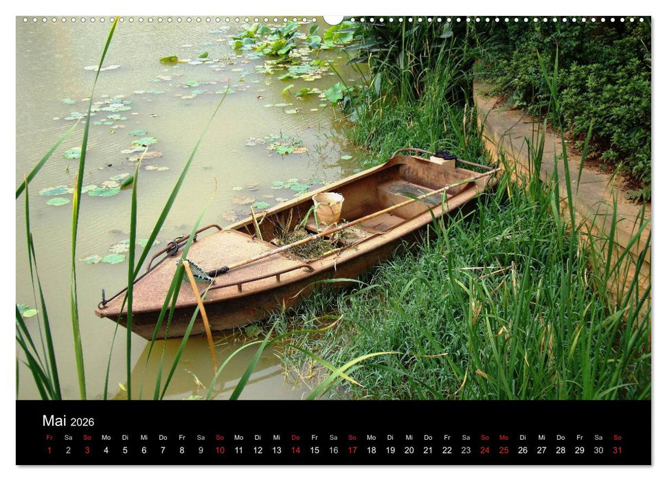 Impressionen aus China (CALVENDO Premium Wandkalender 2026)