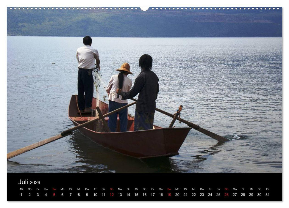 Impressionen aus China (CALVENDO Premium Wandkalender 2026)