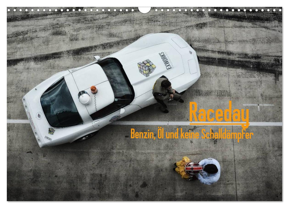 Raceday (CALVENDO Wandkalender 2026)