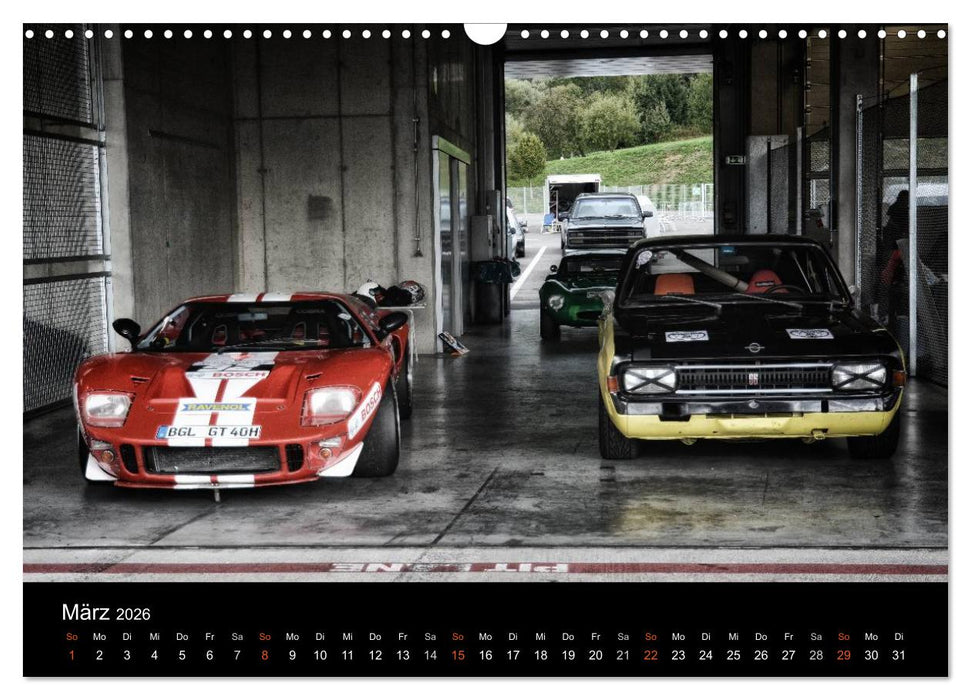 Raceday (CALVENDO Wandkalender 2026)