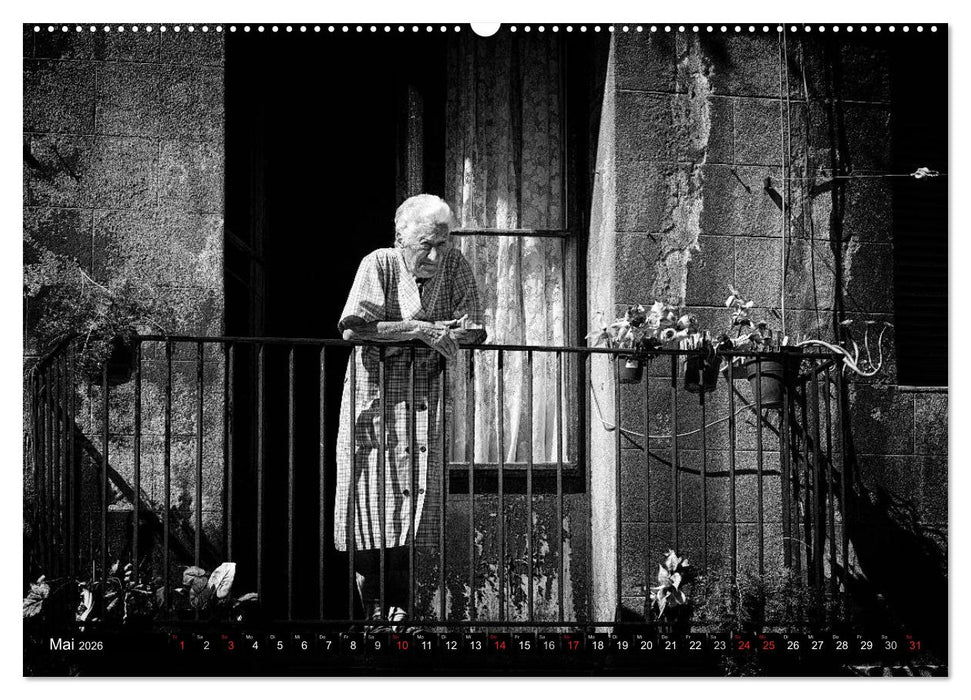 Streetlife Barcelona (CALVENDO Premium Wandkalender 2026)