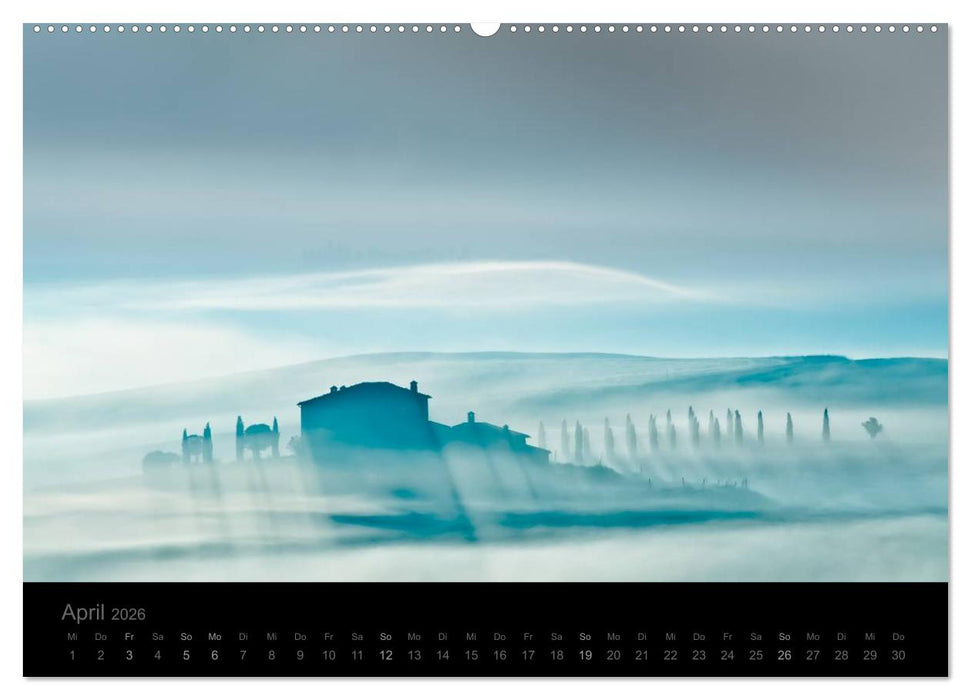 – Magie des Lichtes – TOSKANA (CALVENDO Wandkalender 2026)