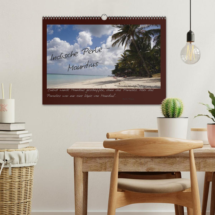 Indische Perle - Mauritius (CALVENDO Wandkalender 2026)