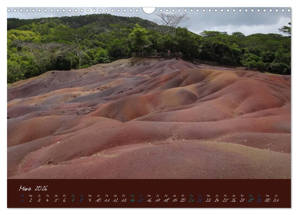 Indische Perle - Mauritius (CALVENDO Wandkalender 2026)