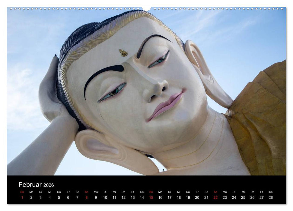 Myanmar 2026 (CALVENDO Premium Wandkalender 2026)
