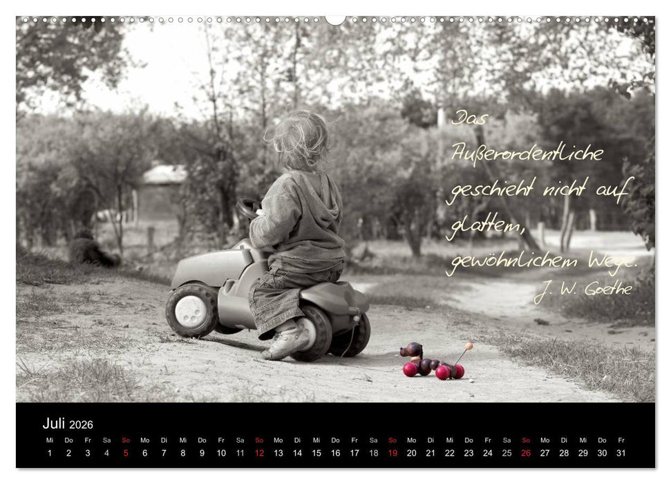 Poetische Wege (CALVENDO Premium Wandkalender 2026)