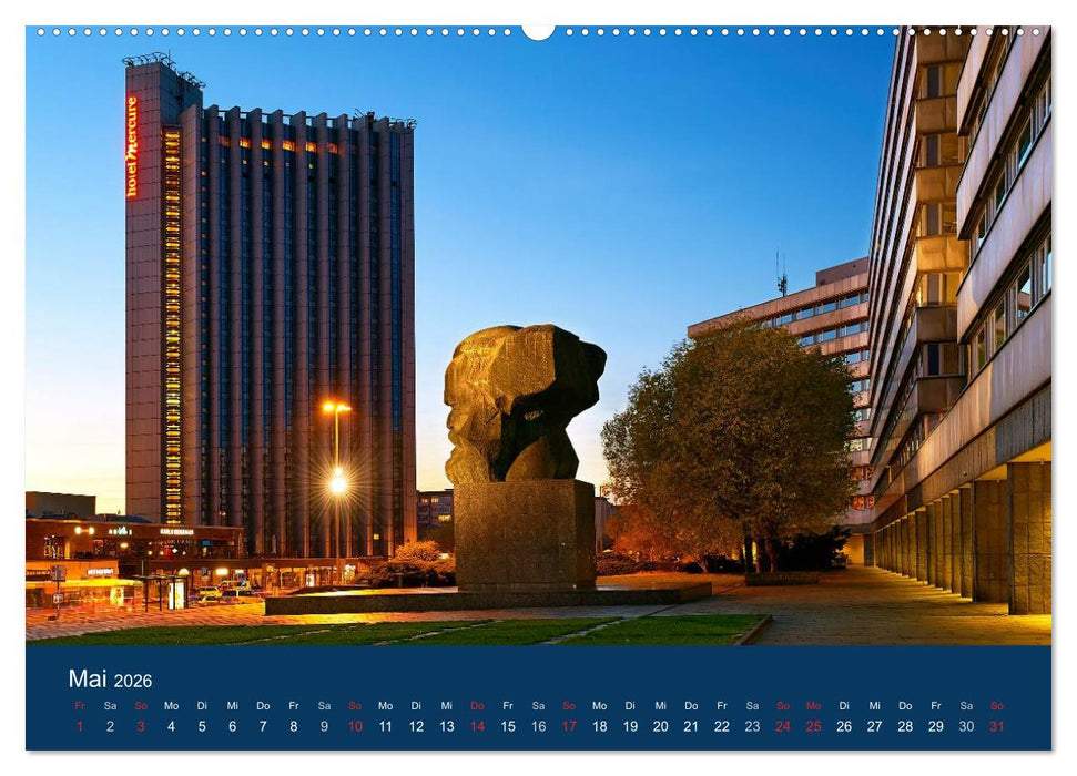 Chemnitz - Sachsen von seiner schönsten Seite (CALVENDO Premium Wandkalender 2026)