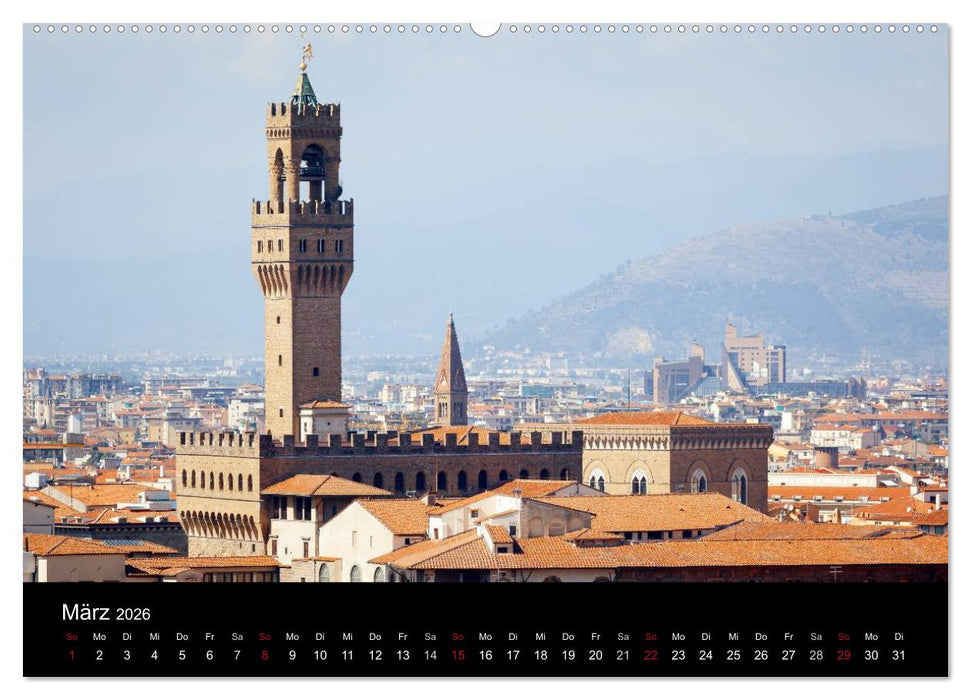 Florenz (CALVENDO Wandkalender 2026)