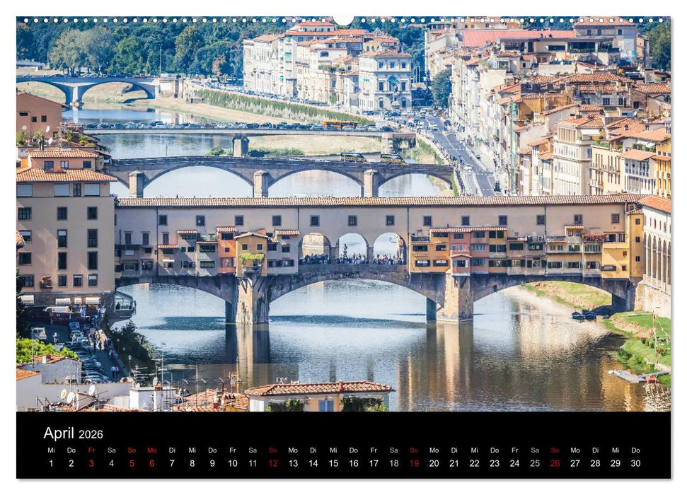 Florenz (CALVENDO Wandkalender 2026)