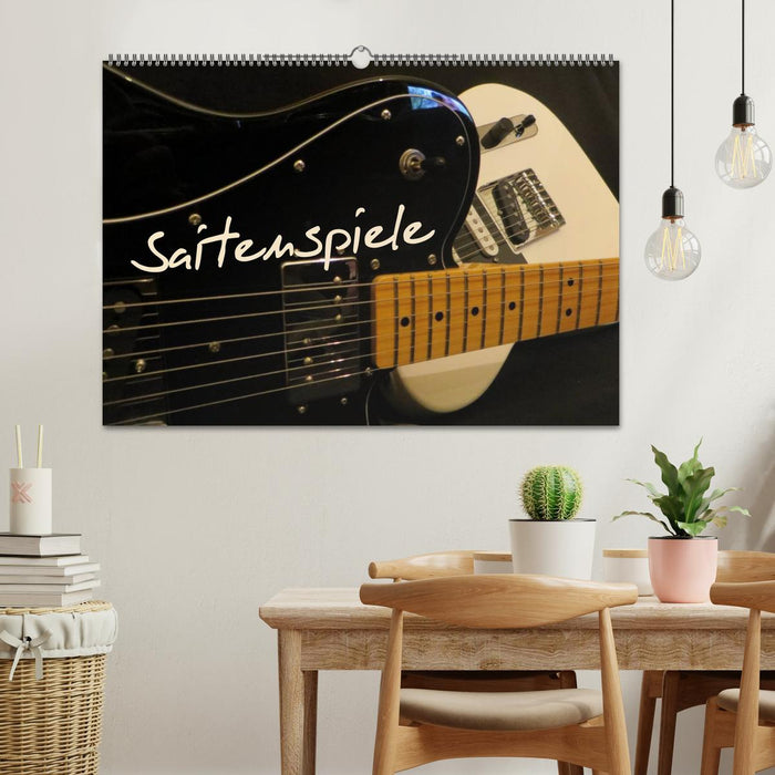 SAITENSPIELE (CALVENDO Wandkalender 2026)