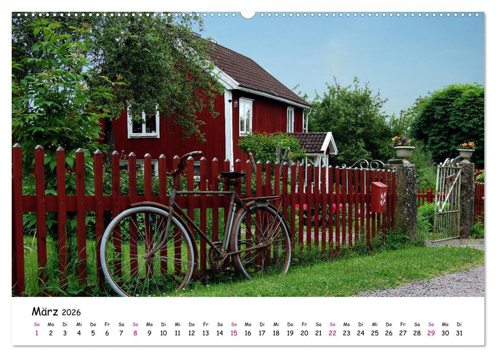 Südschweden Smaland 2026 (CALVENDO Wandkalender 2026)
