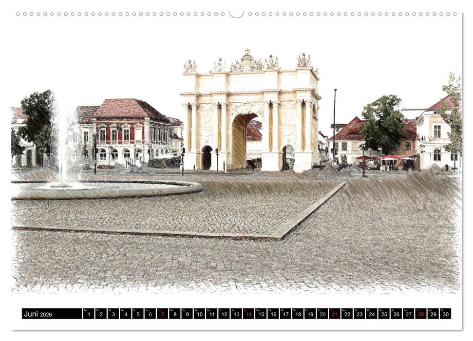 Potsdam Kalender (CALVENDO Wandkalender 2026)