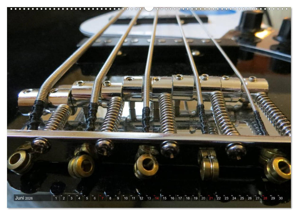 GITARREN Closeups (CALVENDO Wandkalender 2026)