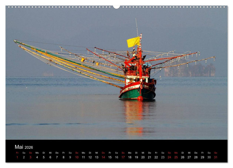 Thailand (CALVENDO Premium Wandkalender 2026)
