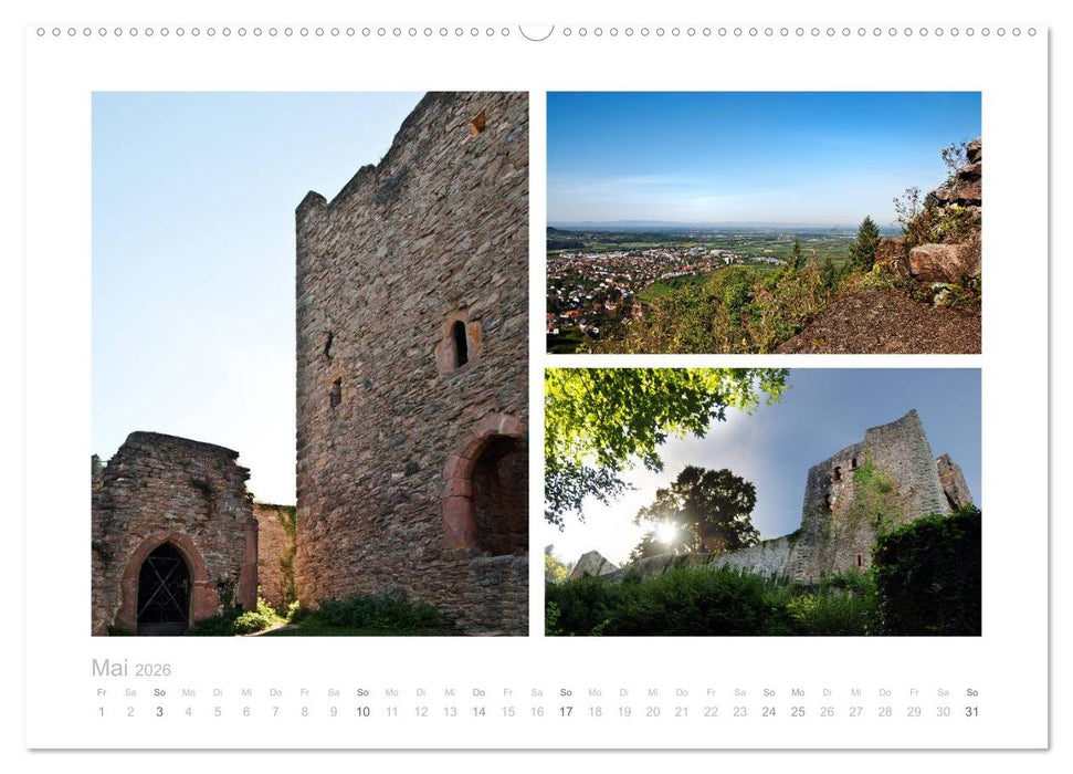 Die nördliche Ortenau (CALVENDO Premium Wandkalender 2026)