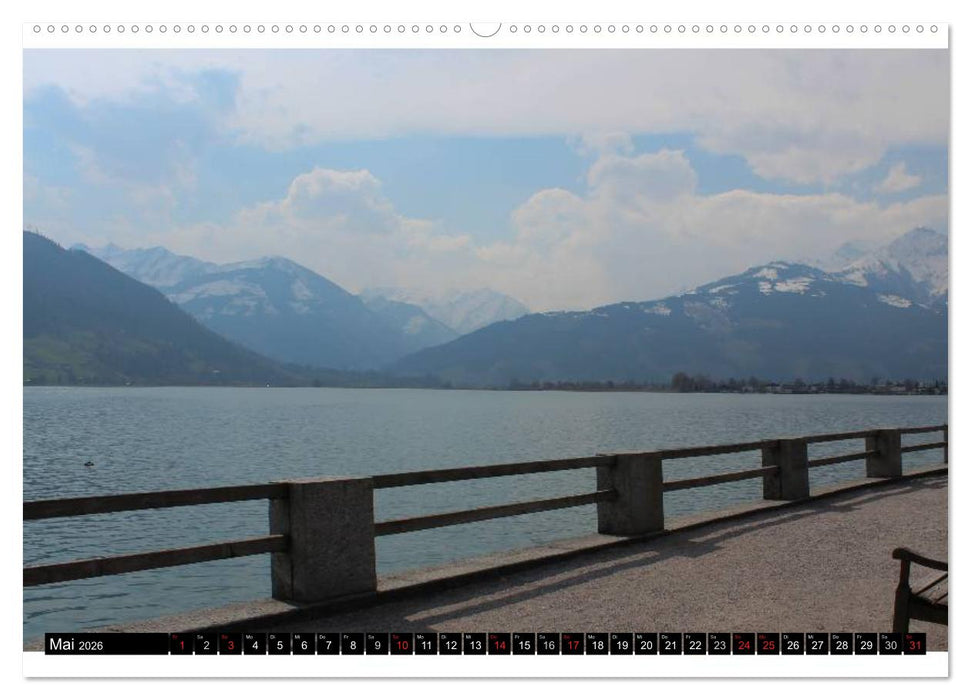 Liebeserklärung an Zell am See (CALVENDO Wandkalender 2026)