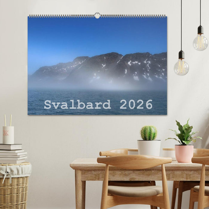 Svalbard 2026 (CALVENDO Wandkalender 2026)