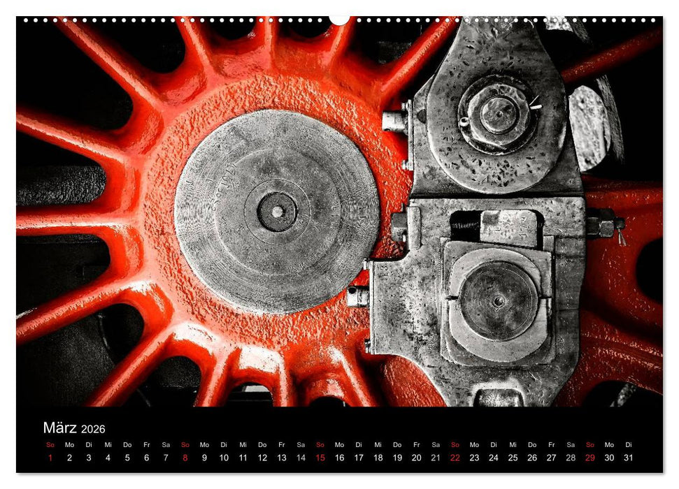 Lokomotiven 2026 (CALVENDO Wandkalender 2026)