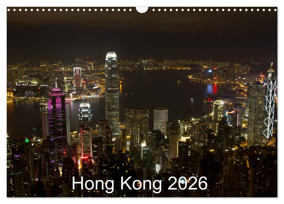 Hong Kong 2026 (CALVENDO Wandkalender 2026)