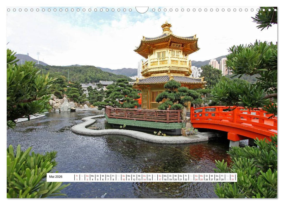 Hong Kong 2026 (CALVENDO Wandkalender 2026)