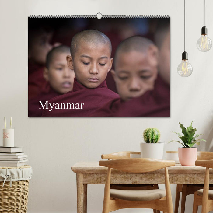 Myanmar 2026 (CALVENDO Wandkalender 2026)