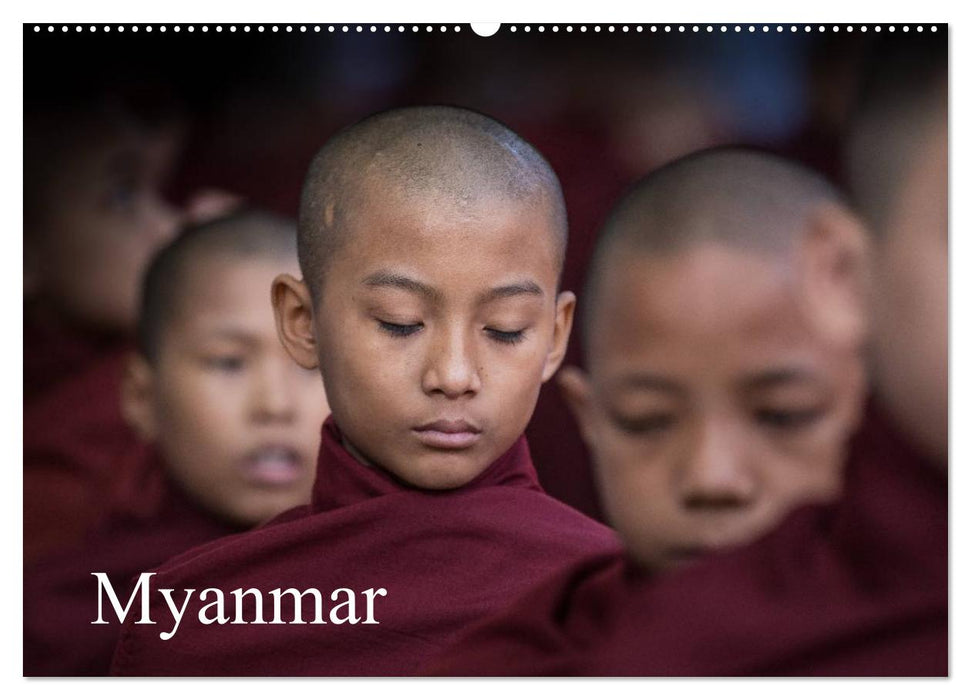 Myanmar 2026 (CALVENDO Wandkalender 2026)