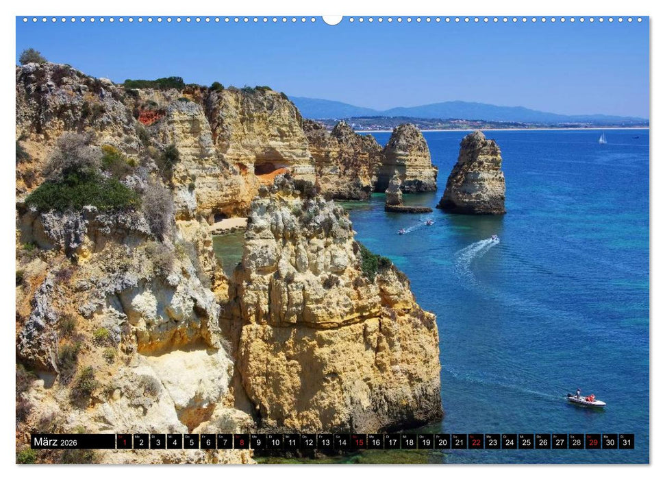 Algarve (CALVENDO Premium Wandkalender 2026)