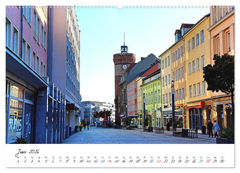 Cottbusser Ansichten (CALVENDO Premium Wandkalender 2026)