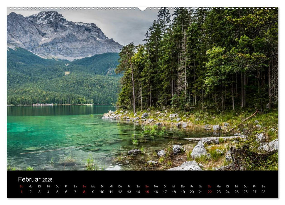 Traumlandschaft Werdenfelser Land - Teil II (CALVENDO Premium Wandkalender 2026)