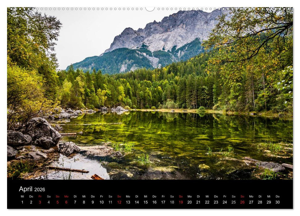 Traumlandschaft Werdenfelser Land - Teil II (CALVENDO Premium Wandkalender 2026)