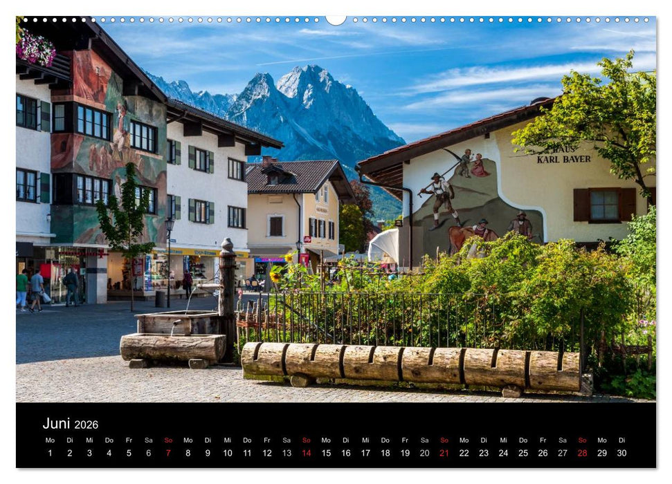 Traumlandschaft Werdenfelser Land - Teil II (CALVENDO Premium Wandkalender 2026)