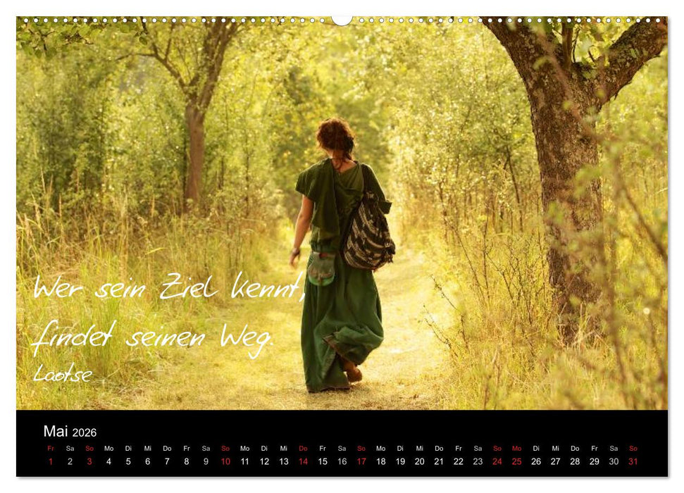 Poetische Wege (CALVENDO Wandkalender 2026)