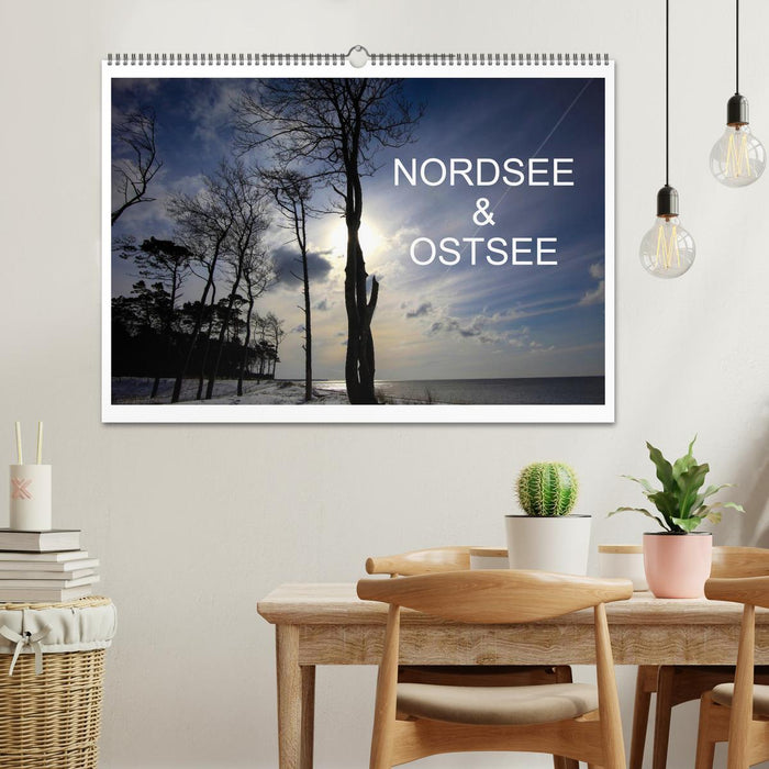 Nordsee & Ostsee (CALVENDO Wandkalender 2026)