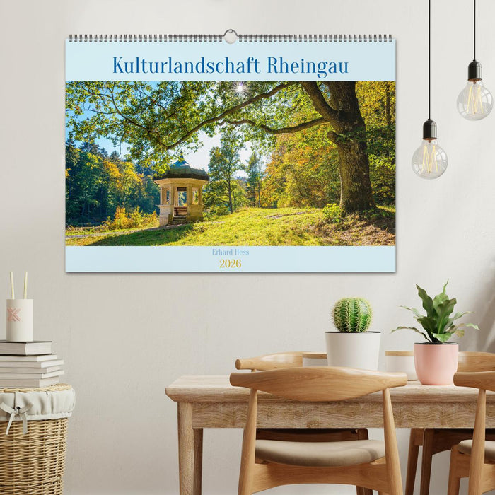 Kulturlandschaft Rheingau (CALVENDO Wandkalender 2026)
