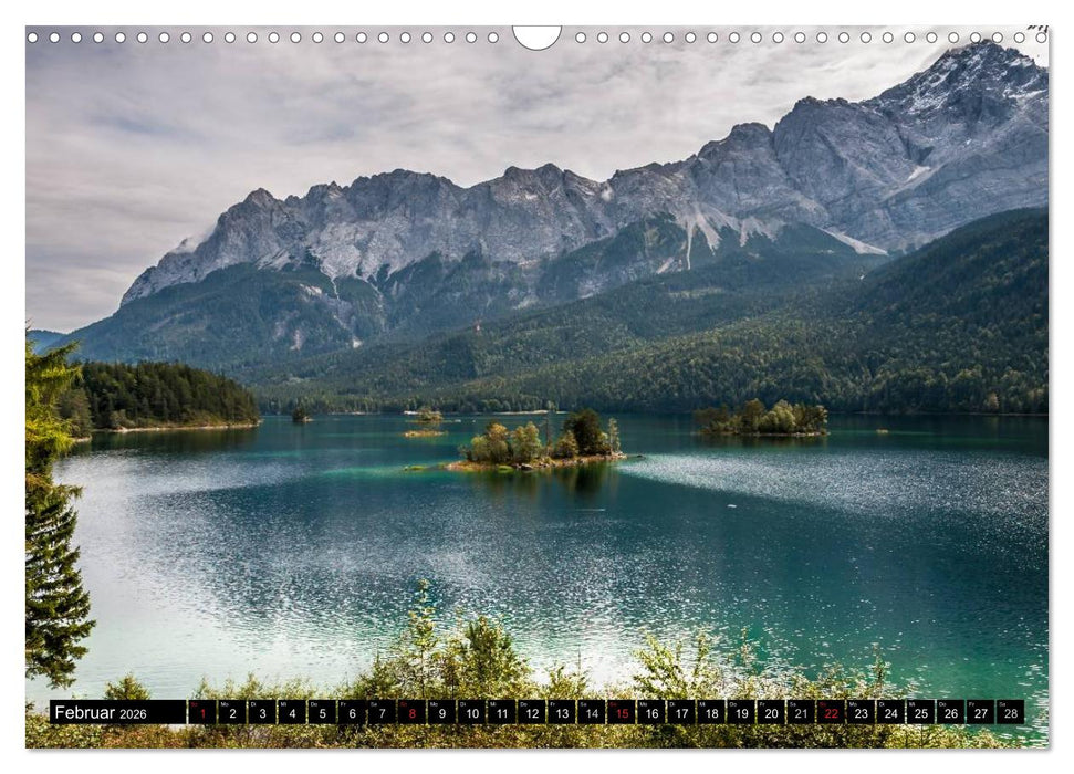 Traumlandschaft Werdenfelser Land - Teil I (CALVENDO Wandkalender 2026)