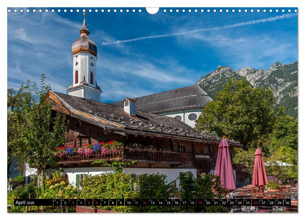 Traumlandschaft Werdenfelser Land - Teil I (CALVENDO Wandkalender 2026)