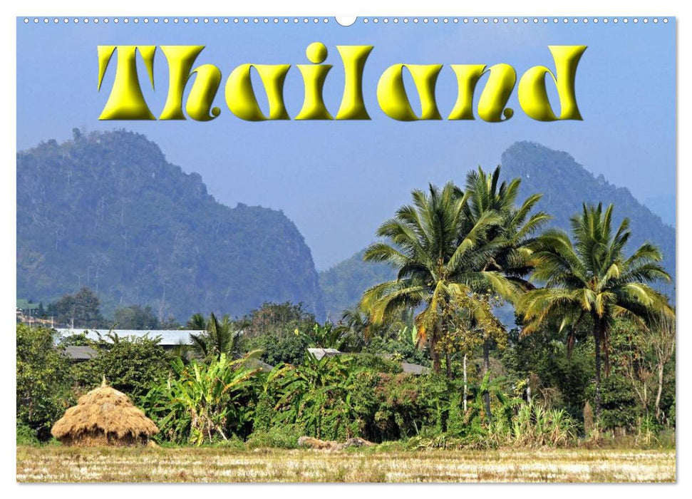 Thailand (CALVENDO Wandkalender 2026)