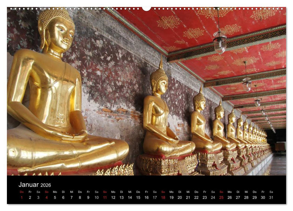 Thailand (CALVENDO Wandkalender 2026)