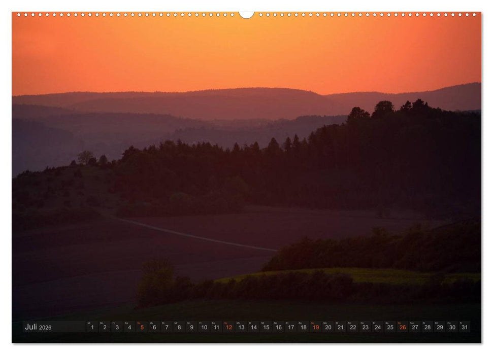 Zauberhafte Abendstimmung (CALVENDO Premium Wandkalender 2026)