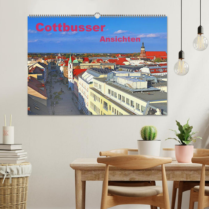 Cottbusser Ansichten (CALVENDO Wandkalender 2026)