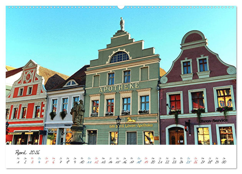 Cottbusser Ansichten (CALVENDO Wandkalender 2026)