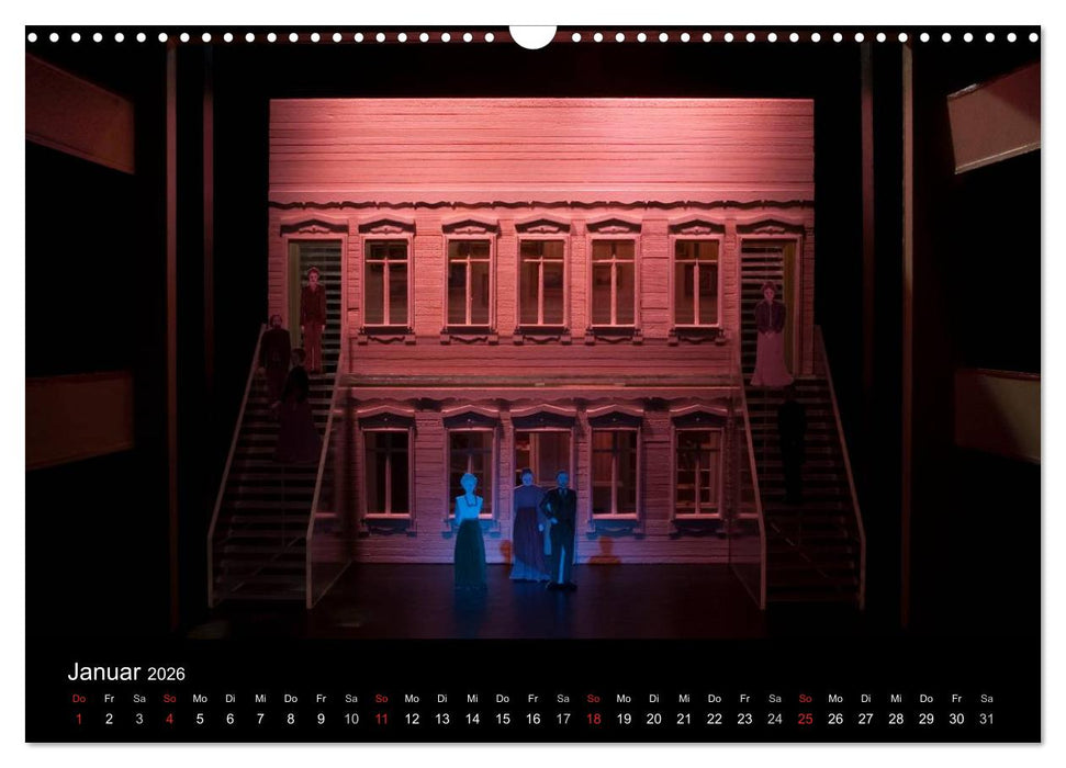 FASZINIERENDE THEATERRÄUME (CALVENDO Wandkalender 2026)