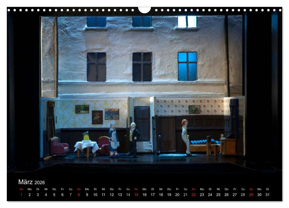 FASZINIERENDE THEATERRÄUME (CALVENDO Wandkalender 2026)